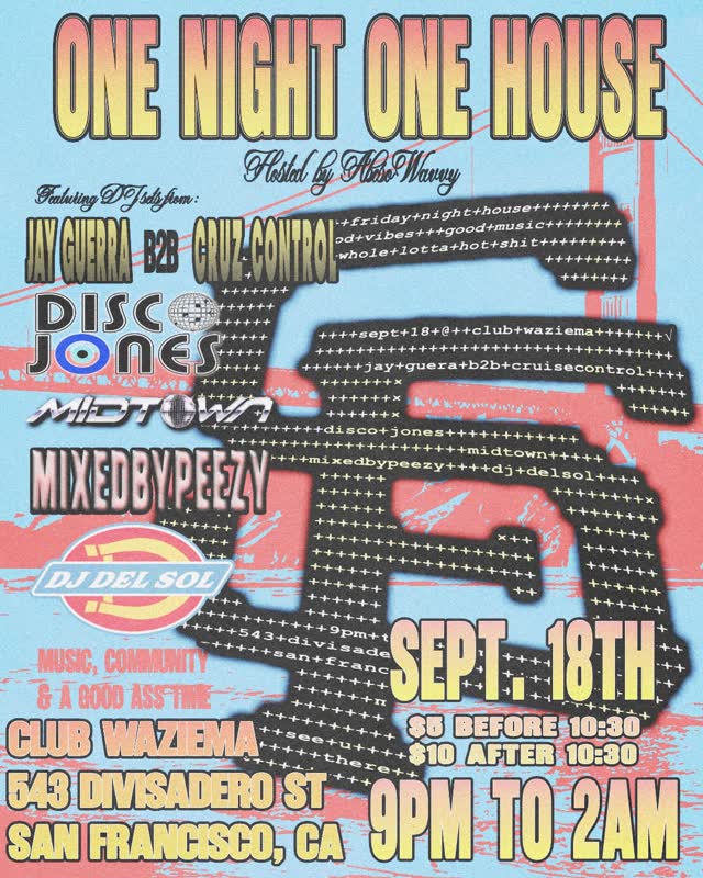 ONE NIGHT ONE HOUSE