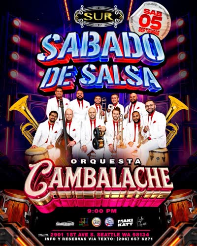 Orquesta Cambalache en Club Sur!