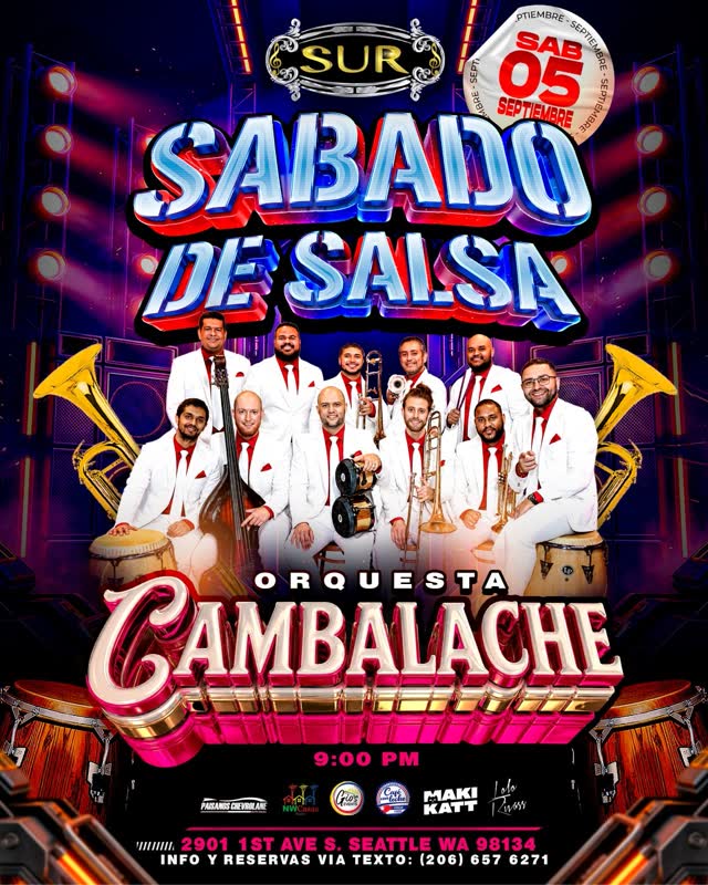 Orquesta Cambalache en Club Sur!