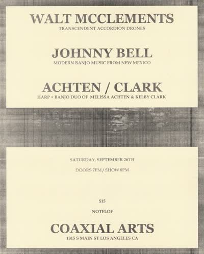 Walt McClements, Johnny Bell, Achten/Clark