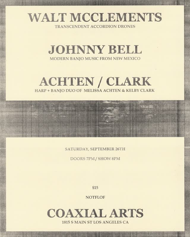Walt McClements, Johnny Bell, Achten/Clark