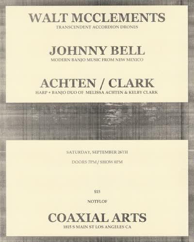 Walt McClements, Johnny Bell, Achten / Clark