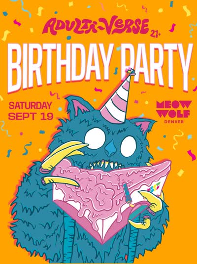Adulti-Verse Birthday Party