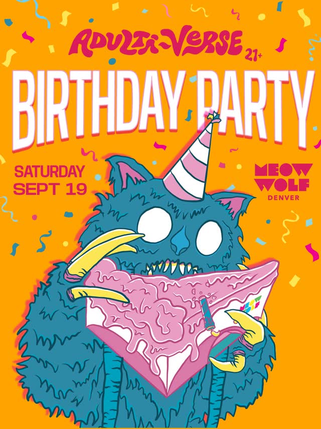 Adulti-Verse Birthday Party