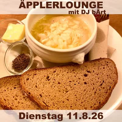 ÄPPLERLOUNGE mit DJ bÄrt