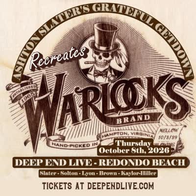Ashton Slater's Grateful Getdown Recreates Warlocks Brand
