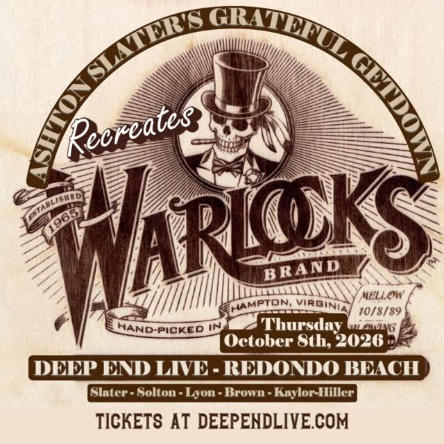 Ashton Slater's Grateful Getdown Recreates Warlocks Brand