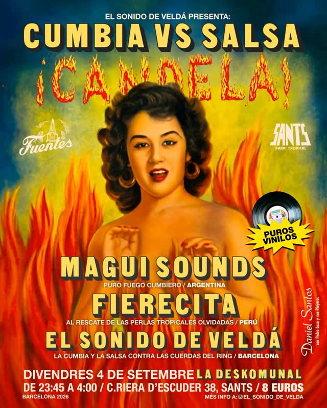 🔥CUMBIA VS. SALSA🔥 El Sonido de Veldá vuelve con PURA CANDELA 🔥🔥🔥