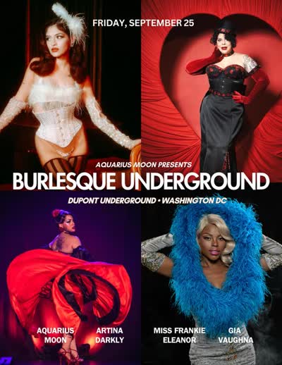 Burlesque Underground show of the year