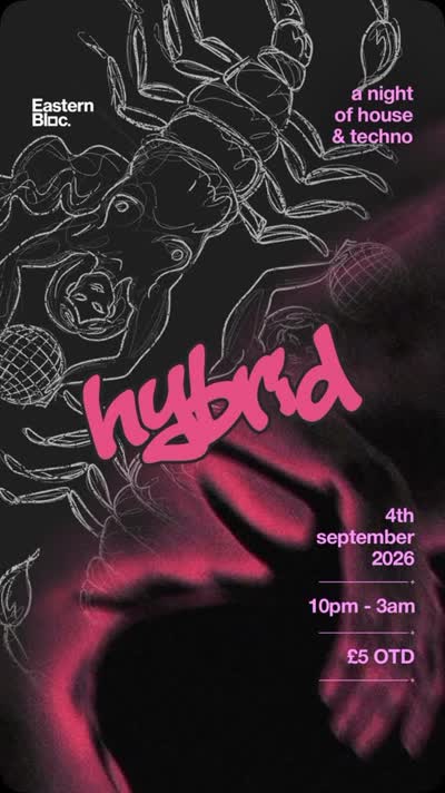 Hybrid: a house and techno night