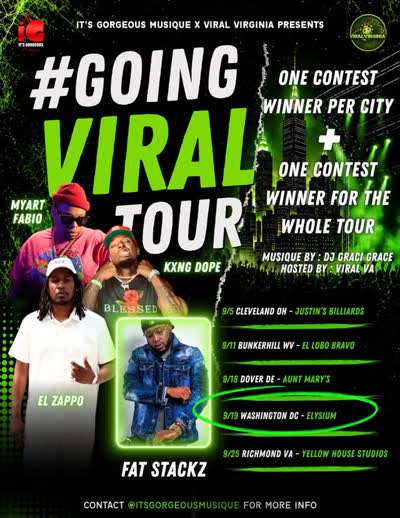 Going Viral Tour - @fatstackz at Elysium