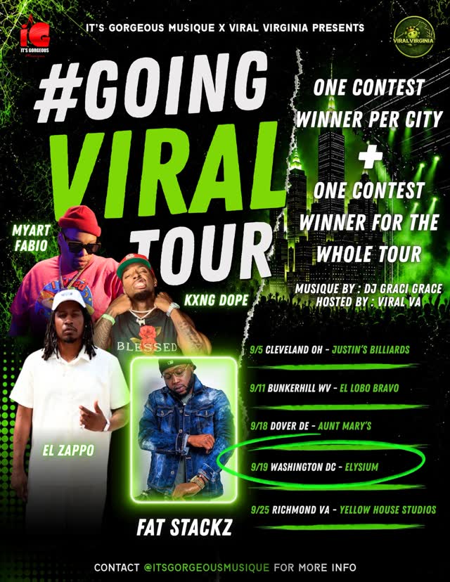 Going Viral Tour - @fatstackz at Elysium