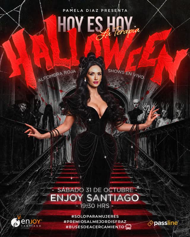 CHIQUILLAS, ESTE HALLOWEEN NOS VAMOS A ENJOY SANTIAGO