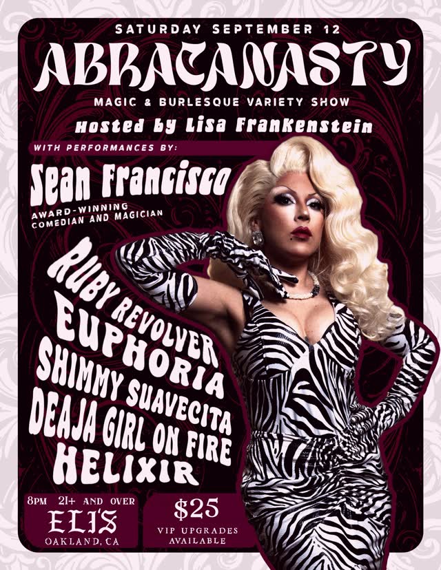 Abracamanasty: Magic & Burlesque Variety Show