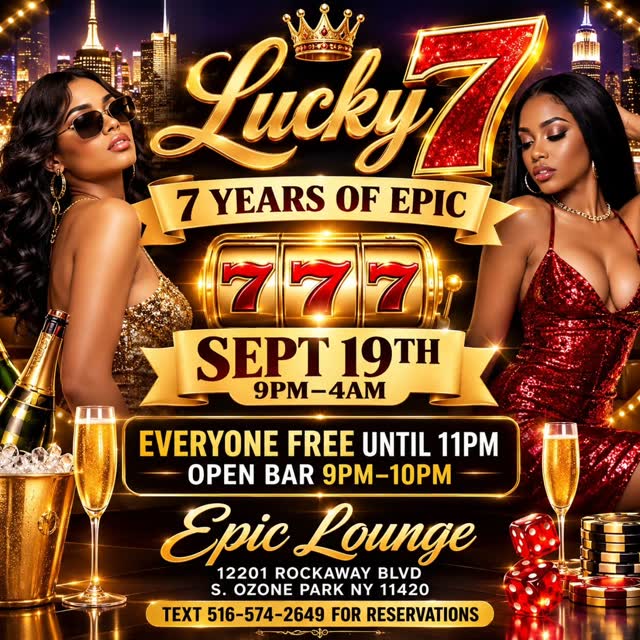 LUCKY 7 IS HERE! EPIC Anniversary Party