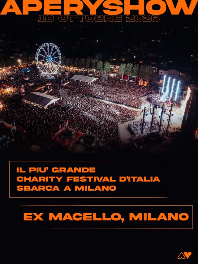 APERYSHOW CHARITY EVENT ARRIVA A MILANO