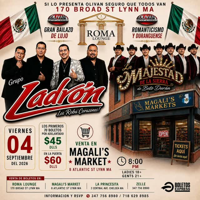 Gran Bailazo De Lujo y Romanticismo y Duranguense