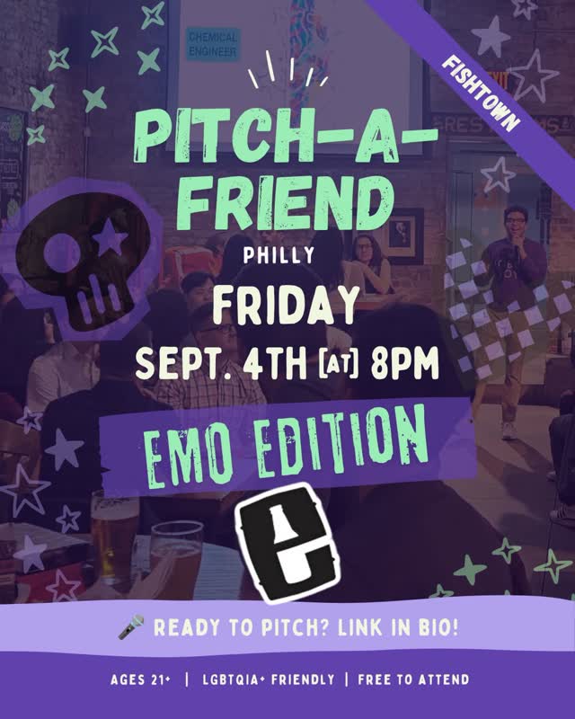 Pitch-A-Friend Philly Emo Night