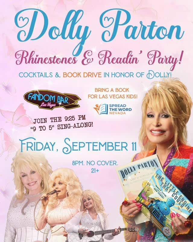 DOLLY PARTON: RHINESTONES & READIN’ PARTY!