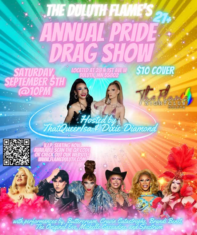 Duluth Flame’s Annual Pride drag show