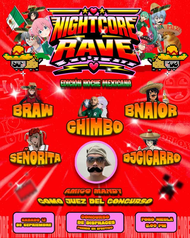 NIGHTCORE RAVE VOL. 5: NOCHE MEXICANA