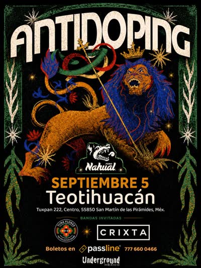 ¡TEOTIHUACÁN, NOS VEMOS MUY PRONTO! - Antidoping La Era del León Tour