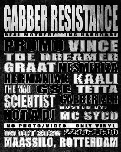 Gabbers Event at Maassilo