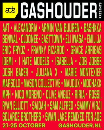 ADE Gashouder Presents