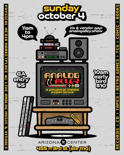 Analog Alley: a physical media experience