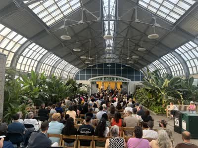 Music Under Glass concert