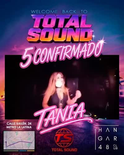 5 CONFIRMADO!! Presentamos a @tania_music una dj que hará que no podáis dejar de bailar.