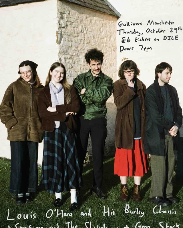 NEW SHOW @louisoharamusic (and His Burley Chassis) play our Ballroom on THURSDAY 29 OCTOBER with support from @the.shakedowns & @gemstarkgemstark