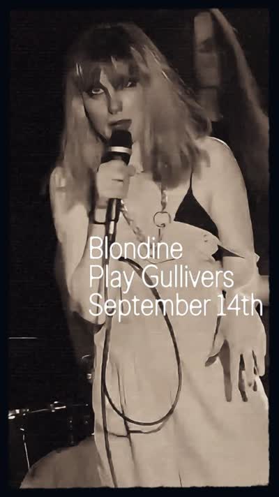 tw flashing light!! Electronic-grunge 'arts&crafts" band @blondineband are coming to @gulliversnq this September 14th and we are so excited! They're supporting @testplanband & @ceremonyeastcoast on stage.