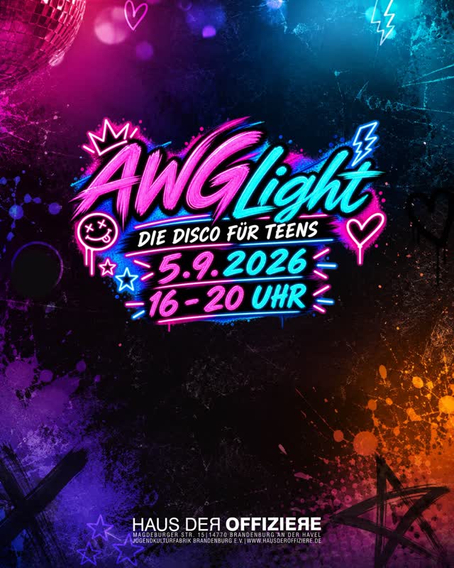 AWGlight – Die Disco für Teens