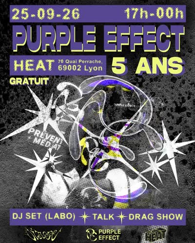 Purple Effect 5th Anniversary Party at HEAT