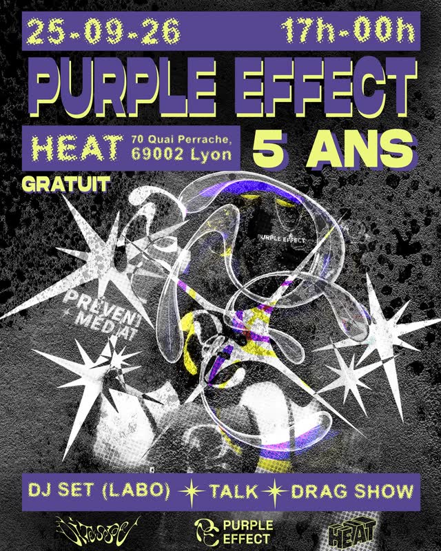 Purple Effect 5th Anniversary Party at HEAT