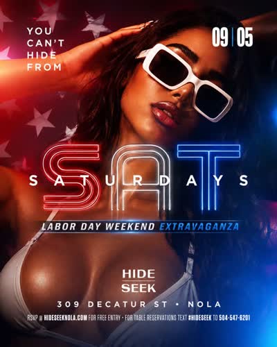 LABOR DAY WEEKEND EXTRAVAGANZA