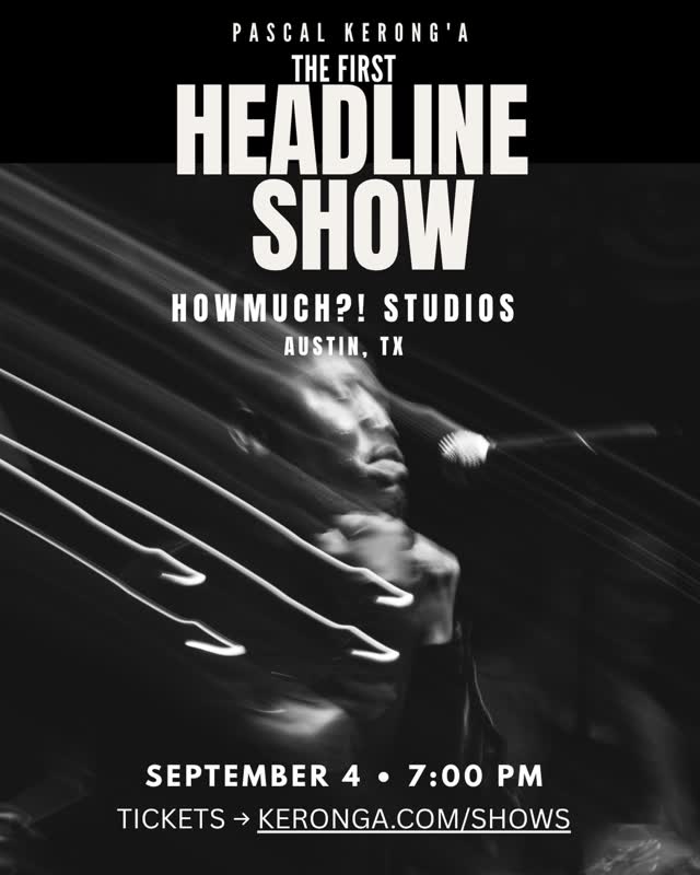The updated flyer with the venue. 🖤 September 4 at HowMuch?! Studios.