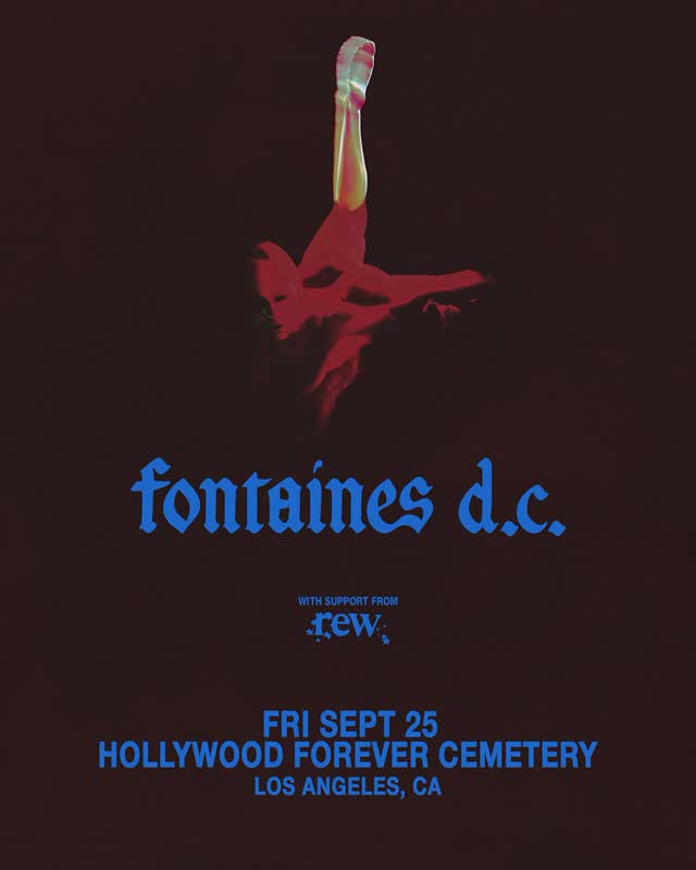 FONTAINES D.C. with REW