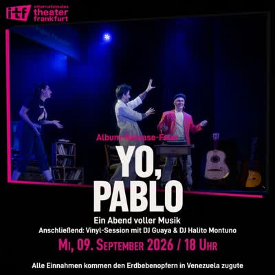Album-Release von Yo, Pablo – Musik, Solidarität & Tanz