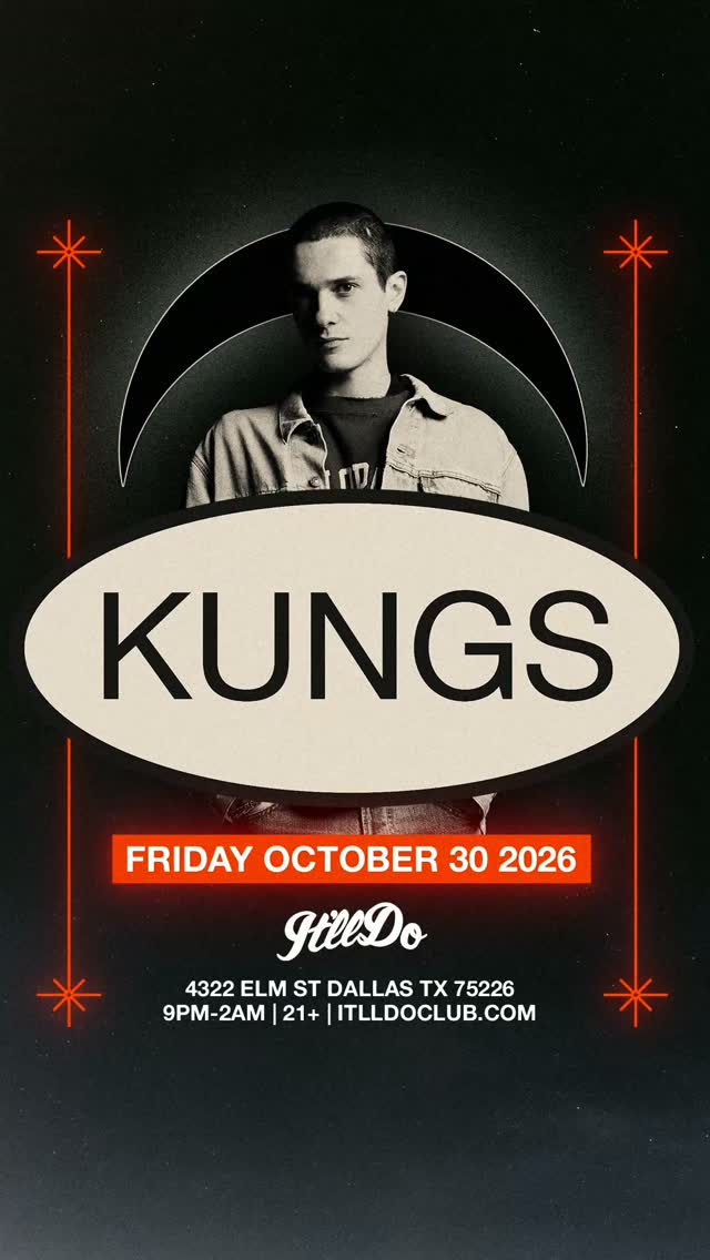 Announcing: @kungs Friday 10.30.26 // Advance Tickets On Sale Now