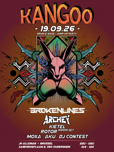 The Kangoo is back with an incredible line up, enough to drive Drum and Bass fans crazy 🔥