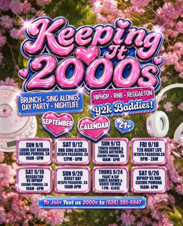 SEPTEMBER ZODIAC SIGNS COME CELEBRATE WITH US - KEEPING IT 2000s