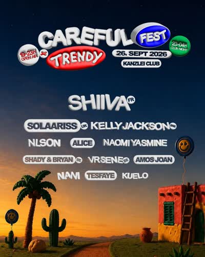 CAREFUL FEST x TRENDY