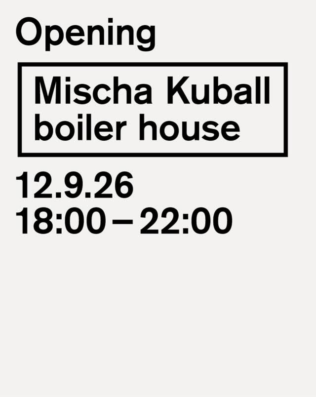 Mischa Kuball. boiler house Opening