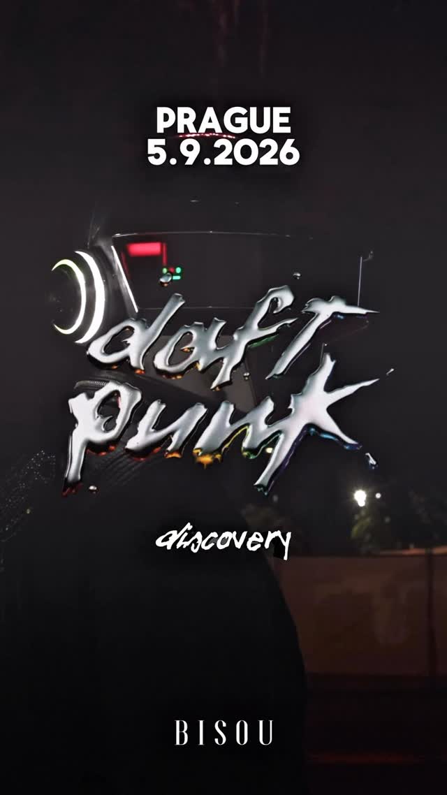 @daftpunk_discovery is bringing Daft Punk to BISOU on Friday 5.9.2026 🪩 get your tickets before it's too late