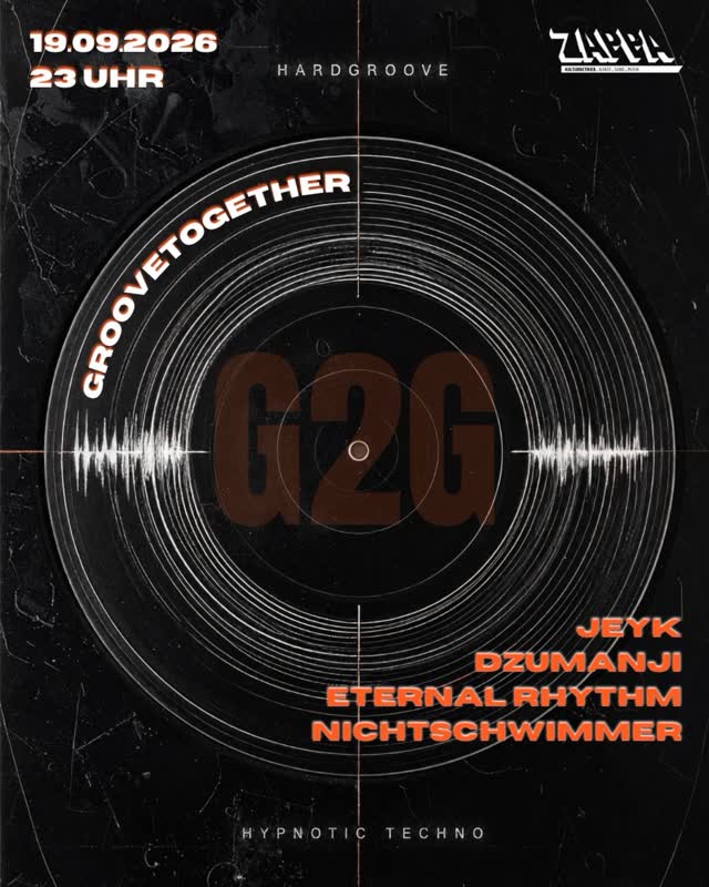 GrooveTogether - Hardgroove & Hypnotic Techno