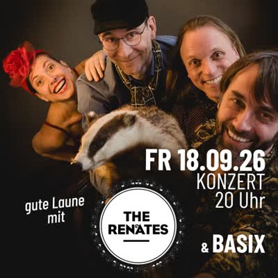 KONZERT - The Renates & BASIX