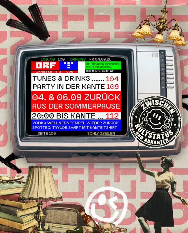 TUNES & DRINKS / PARTY IN DER KANTE