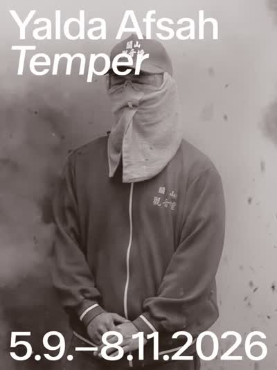 Yalda Afsah’s solo exhibition Temper opening / Hamburg Art Week